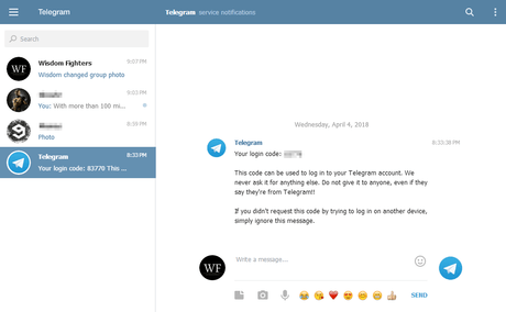 如何在PC或Mac上登录Telegram网页版-回忆博客